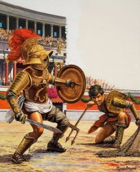 Roman Gladiators Meme Template