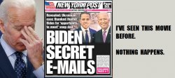 Biden Burisma scandal will be swept under the rug Meme Template