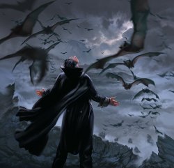 Dracula and bats Meme Template