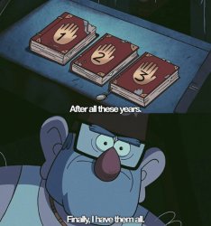 Gravity Falls Uncle Stan The Journals Meme Template