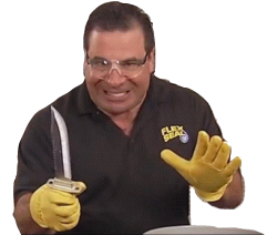 Phil Swift with knife Meme Template