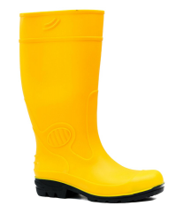 Yellow Rubber Boot With Rough Transparent Background Meme Template