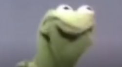 Kermit R A G E Meme Template
