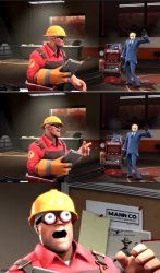 TF2 Hey What Meme Template