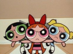 Powerpuff girls are mad at who? Meme Template