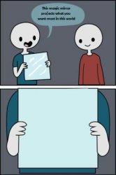 Magic Mirror Meme Template