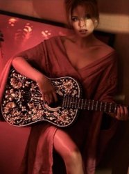 Kylie guitar Meme Template