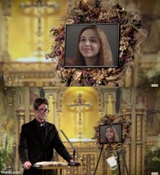 Melissa's Funeral Meme Template