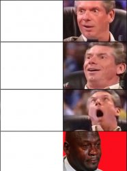 Vince McMahon Michael Jordan Meme Template