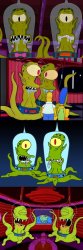 Bad Pun Simpsons Aliens Meme Template