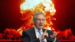 Harry Reid Nuclear Backfire Meme Template