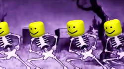 Spooky Scary Oof Heads Meme Template