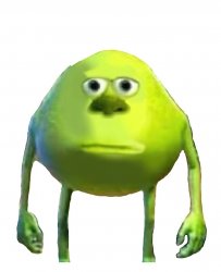 Mike Wazowski Meme Template