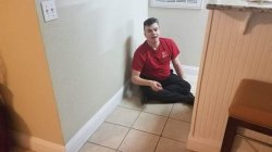 In thr corner Meme Template
