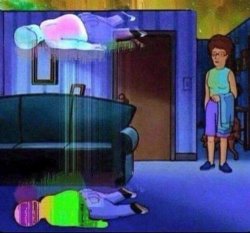 Bobby Hill ascended Meme Template