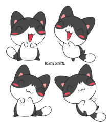 Kawaii cats 4 Meme Template