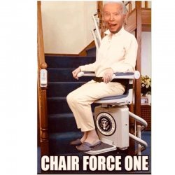 Chair Force One Meme Template