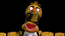 Withered Chica W i d e Meme Template