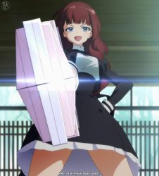 anime girl gundam shield Meme Template