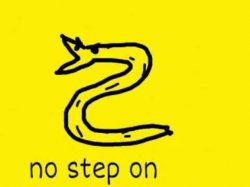 no step on snek template Meme Template