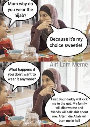 muslim mom Meme Template