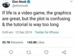Elon Life Meme Template