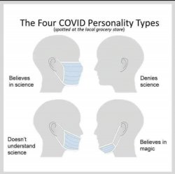 Covid personality types Meme Template