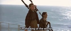 Titanic I'm the king of the world Meme Template