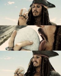 Jack Sparrow Licks Rock Meme Template