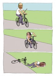 Adam Schiff bike fall Meme Template