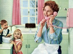 1950s housewife Meme Template