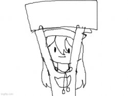 Shiyu holding a sign Meme Template