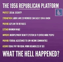 1956 Republican platform Meme Template
