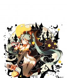 Hatsune Miku at Halloween! Meme Template