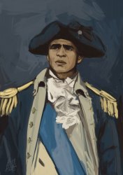 George Washington Hamilton painting Meme Template