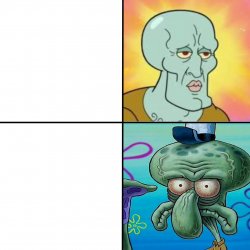 squidward meme template Meme Template