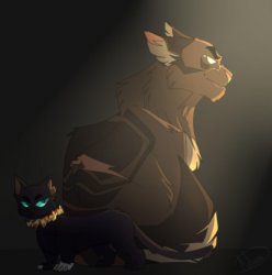 tigerstar and scourge Meme Template