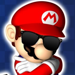Mario con lentes (Mario Sunglasses) Meme Template
