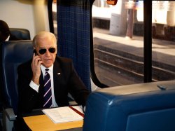 Joe Biden Amtrak Meme Template