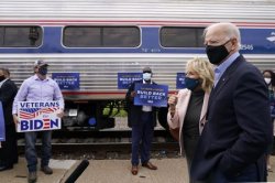 Joe Biden Amtrak Meme Template