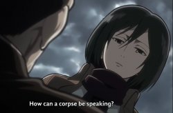 How can a corpse be speaking Meme Template