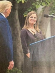 Amy Coney Barrett Trump Meme Template