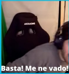 Basta me ne vado Meme Template