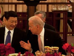 Biden Xi Meme Template