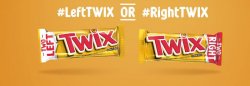 Left Twix vrs right Twix Meme Template