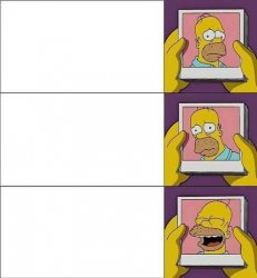 Bart emotion Meme Template