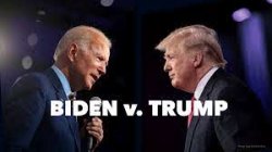 BIDEN VERSUS TRUMP Meme Template