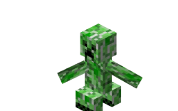 creeper with arms Meme Template