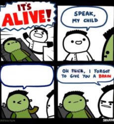 Billy Frankenstein Meme Template