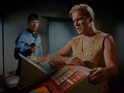 Evil Spock vs Kirk Meme Template